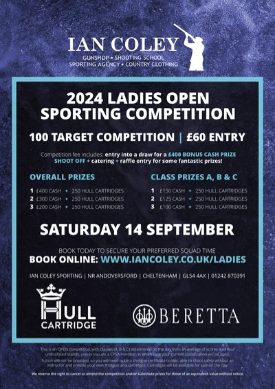 Ladies Competition 2024 poster
